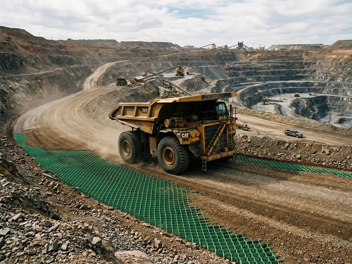 Mine Haul Road Construction